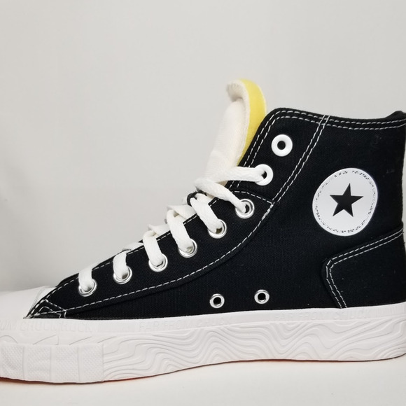 Converse CTAS Canvas High Tops Brand New Women's 9 Black #A00422C NWB - Picture 4 of 9